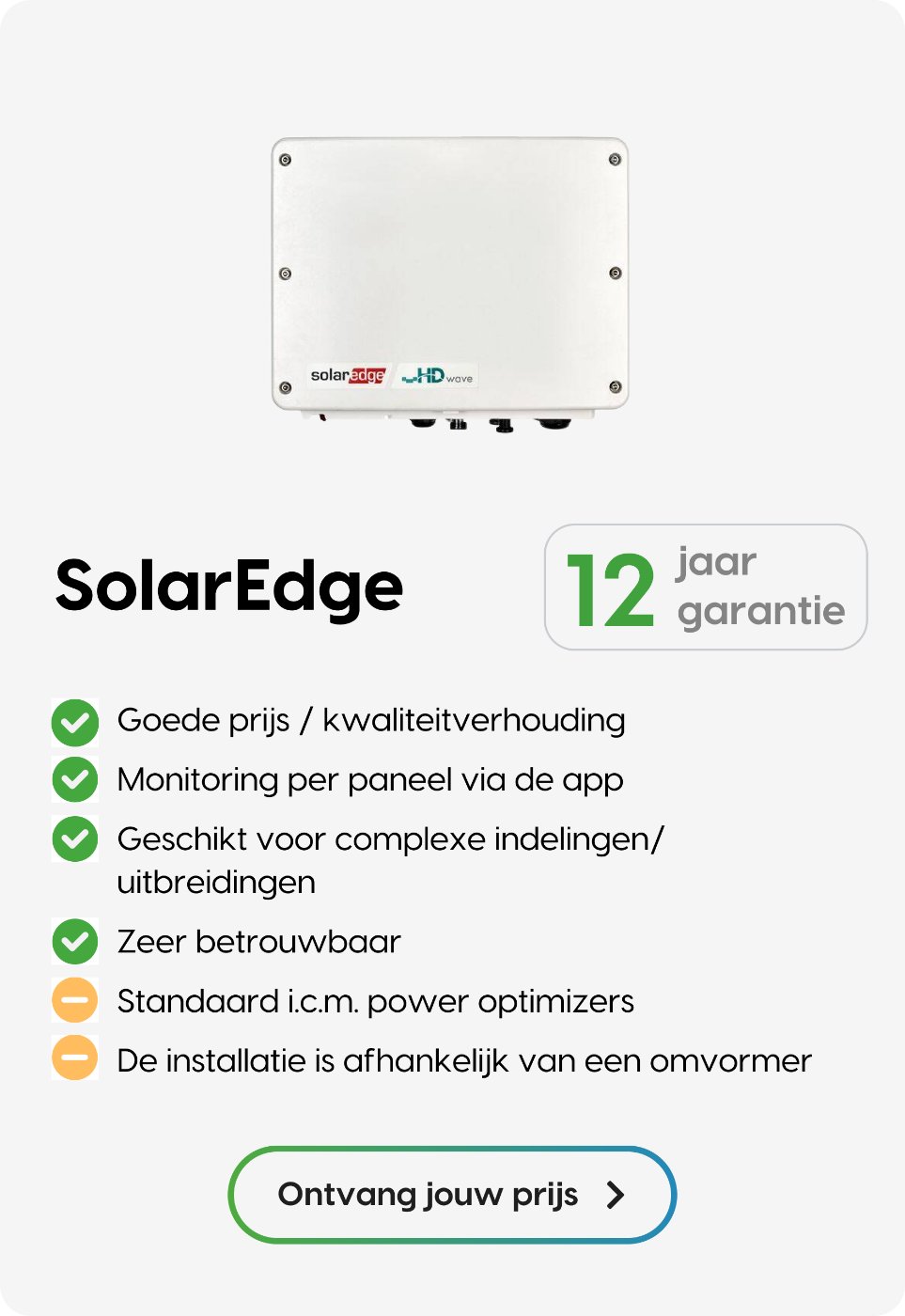 SolarEdge omvormer